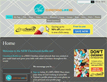 Tablet Screenshot of christianslikeme.net
